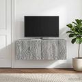 vidaXL Nástenná TV skrinka 78,5 x 41 x 30 cm Sivý Sonoma