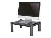 Stojan - pre monitor / notebook - čierna - veľkosť obrazovky: 10"-32" - na stôl