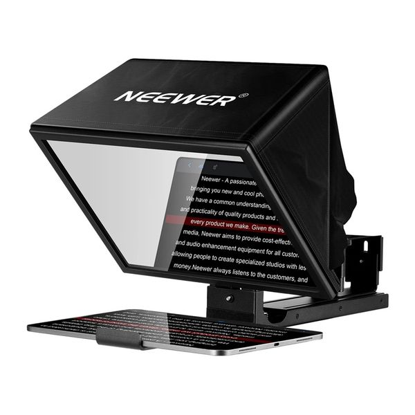 NEEWER BASICS X12B 12" nastaviteľný teleprompter z hliníkovej zliatiny