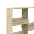 vidaXL Deliaca stena dub sonoma 100x33x115 cm kompozitné drevo