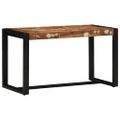 VidaXL Lavica Viacfarebná 80x35x45 cm Rekultivované masívne drevo