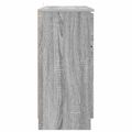 vidaXL Servírovacia skriňa Sivý Sonoma 100 x 30 x 65,6