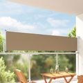 vidaXL Bočný markíz 60 x 300 cm 100% polyester, železo, oceľ