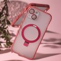 Puzdro s magnetickým krúžkom pre iPhone 14 6,1" červené