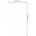 vidaXL Posuvné dvere s kovaním ESG sklo a hliník 102x205 cm