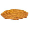 vidaXL Stolová doska 90x90x2,2 cm osemuholník masívna akácia