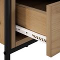 vidaXL Konferenčný stolík Dub artisan 99,5 x 49 x 46 cm