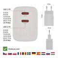 Nabíjačka USB EMOS V03G35 GaN PD univerzálna 3 A (35 W) max.