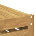 vidaXL Záhradná súprava gaučov 6 ks Biela Pevné akáciové drevo