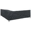 vidaXL Obal na nábytok 270 x 270 x 80 cm 420D Oxford tkanina Tvar L