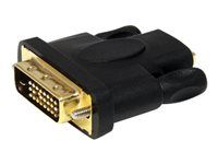 F/M - HD to DVI - HDMI to DVI-D Converter Adapter (HDMIDVIFM) - Video adaptér - dva spoje - HDMI so zdířkami (female) do DVI-D s pinmi (male) - čierna - pre P/N: HDMM1MP, HDMM2MP, HDMM3MP, RKCOND17HD, SV231DHU34K6, SV231HU34K6, SV431HU34K6