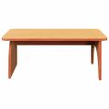 vidaXL Konferenčný stolík Včelí hnedý 80 x 50 x 31 cm Borovicový masív