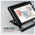 AXAGON STND-LAB hliníkový stojan na notebook 10"-17.3" nastavitelná výška, černý AXAGON stojan pro notebooky a tablety 10" - 17,3" / STND-LAG /  8 pozic / cerný
