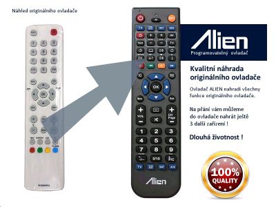 Diaľkový ovládač ALIEN TCL RC3000E03