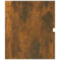 vidaXL Umývadlová skrinka tmavý dub 100x38,5x45 cm spracované drevo