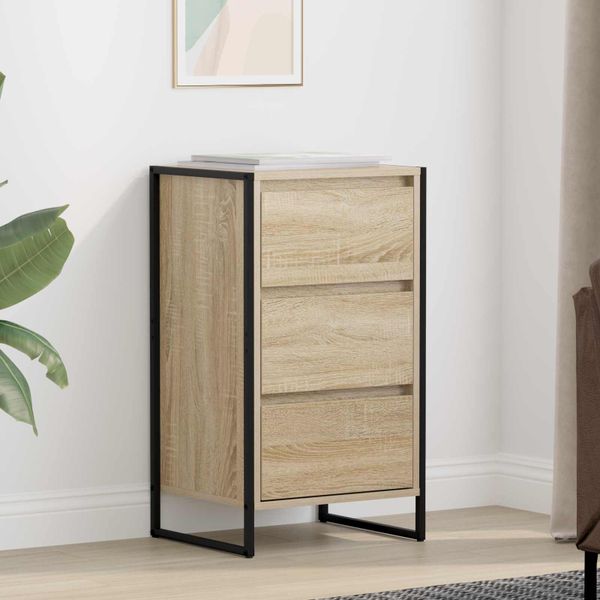 vidaXL Servírovacia skriňa Sonoma 42 x 36 x 75.5 cm Kompozitné drevo