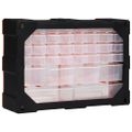 vidaXL Organizér so 38 zásuvkami 52x16x37,5 cm