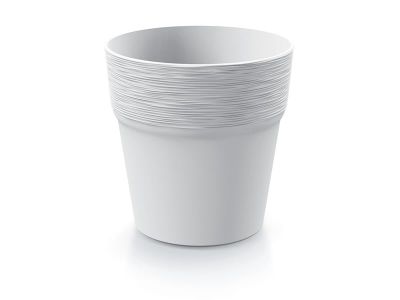 Kvetináč FURU biely 17,5cm