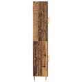 vidaXL Highboard 2 ks Staré drevo 34,5 x 34 x 180 cm Kompozitné drevo