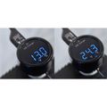 Auto zástrčka Compass 07427 nabíjačka MULTI - USB, voltmetr, teplomer, 12/24V