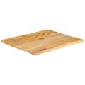 vidaXL Stolová doska živá hrana 60x60x3,8 cm masívne mango