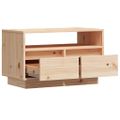 vidaXL TV skrinka 60x35x37 cm masívna borovica