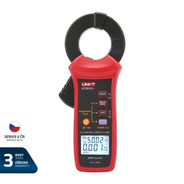 Svorka na meranie zvodového prúdu UNI-T UT251C+