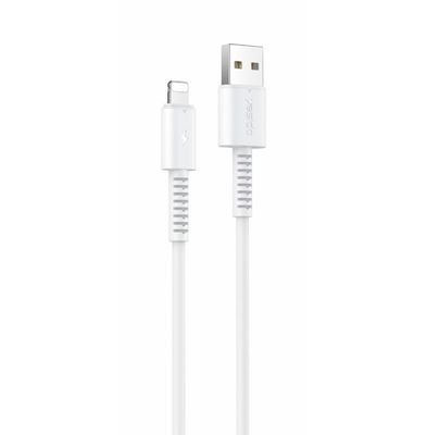 Yesido cable CA120 18W usb/lightning 1M pvc 2A biely
