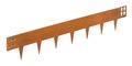 Záhradný obrubník G21 107,5 x 10 cm, Corten