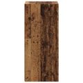 vidaXL Servírovacia skriňa Staré drevo 40 x 41 x 93 cm