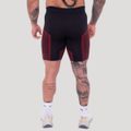 Bezšvové šortky OG1 Black/Red - GymBeam, veľkosť XL