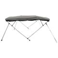 vidaXL Strieška Bimini so 4 oblúkmi a stenami 243x(200-213)x137 cm