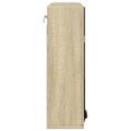 vidaXL Zrkadlová skrinka dub sonoma 64,5x20x66,5 cm, kompozitné drevo