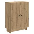 vidaXL Servírovacia skriňa Dub artisan 66 x 34,5 x 90 cm