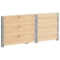 vidaXL Vyvýšené záhony 3 ks 60x80 cm borovicový masív