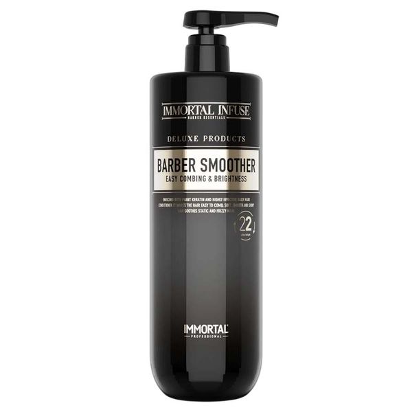 Profesionálny kondicionér na vlasy s keratínom IMMORTAL Infuse Barber smoother 1000 ml