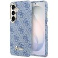 Guess case 4G Script MagSafe pre Samsung Galaxy S26 modrá