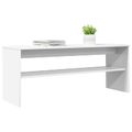 vidaXL TV skrinka 100 x 30 x 40 cm Biela Kompozitné drevo
