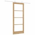 vidaXL Posuvné dvere ORKDAL 86 x 211 cm Prírodná