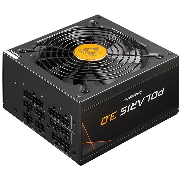 CHIEFTEC zdroj Polaris 3.0 / 1250W/ ATX3.0 / 135mm fan / akt. PFC / modulární kabeláž / 80PLUS Gold Zdroj, ATX, 1250W, aktivní PFC, 135mm ventilátor, odpojitelné kabely, 80PLUS Gold