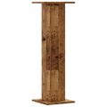 vidaXL Stojany na rastliny 2 ks staré drevo 30x30x95 cm kompoz. drevo