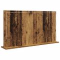 vidaXL Toaletné zrkadlo Staré drevo 100 x 55 x 18 cm Obdĺžnikový