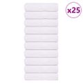 vidaXL Sprchové osušky FROGN 25 ks biele 70x140 cm 360 g/m²