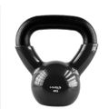 Kettlebell pokrytý vinylom HMS KNV04 4 kg, čierny