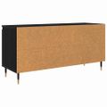 vidaXL TV skrinka 104 x 35 x 50 cm Čierny dub Kompozitné drevo