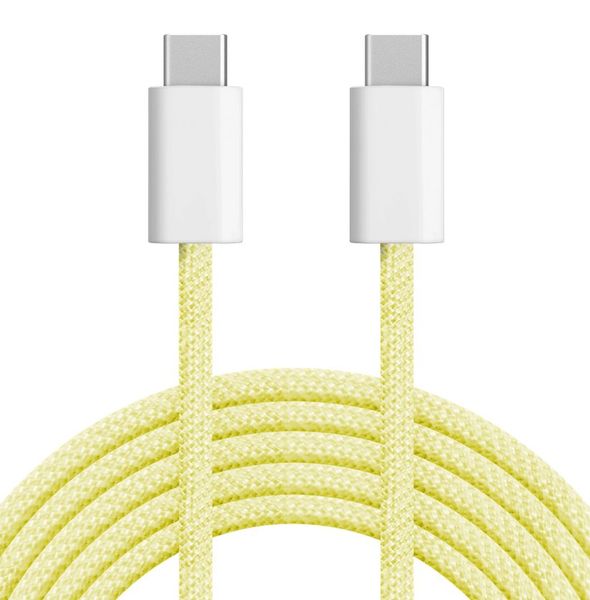 Kábel USB-C/USB-C 60W 1,5 m žltý Kruger&amp;Matz KM1271-1,5Y Basic