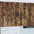 vidaXL Nástenná skrinka PORTO Dymová dub 60 x 31 x 100 cm