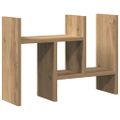 vidaXL Organizér na pult Dub artisan 50 x 15,5 x 35,5 cm