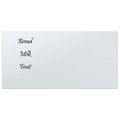 vidaXL Nástenná magnetická tabuľa biela 40x20 cm tvrdené sklo