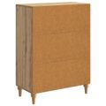 vidaXL Servírovacia skriňa Dub artisan 66 x 34,5 x 90 cm